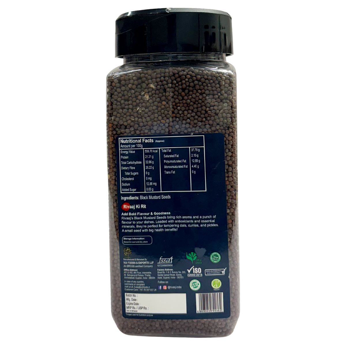 Black Mustard Seeds (Rai)