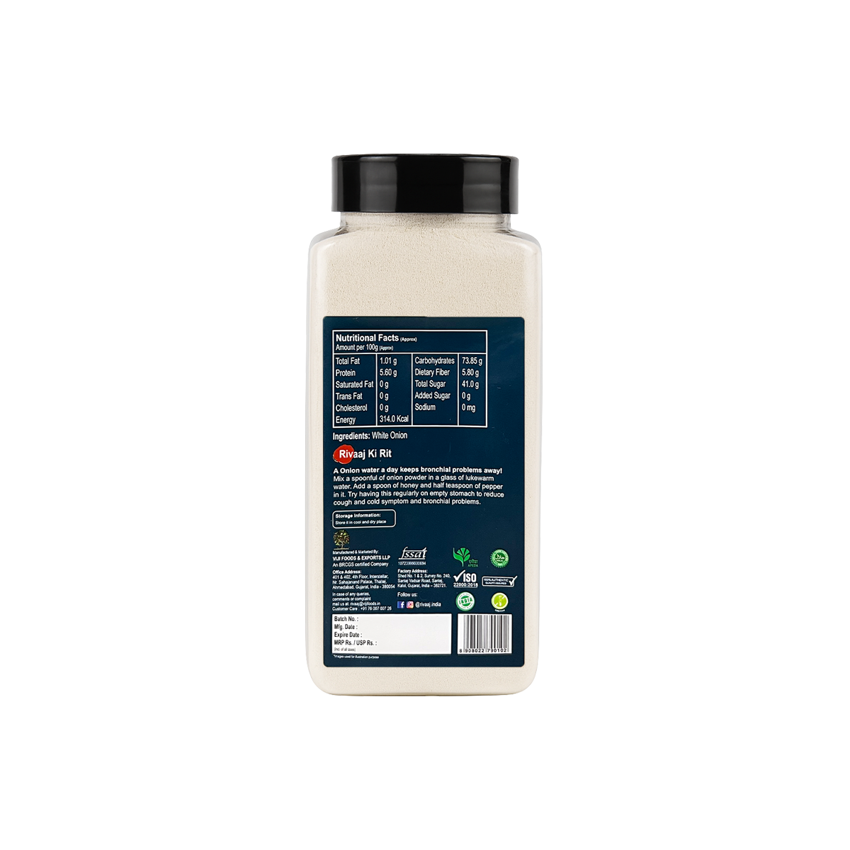White Onion Powder